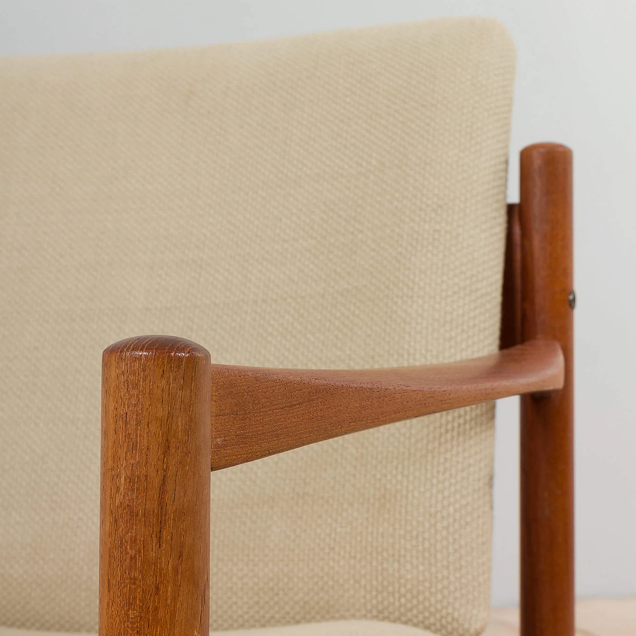 Danish teak chair in the style of Kai Kristiansen, 1960s 10