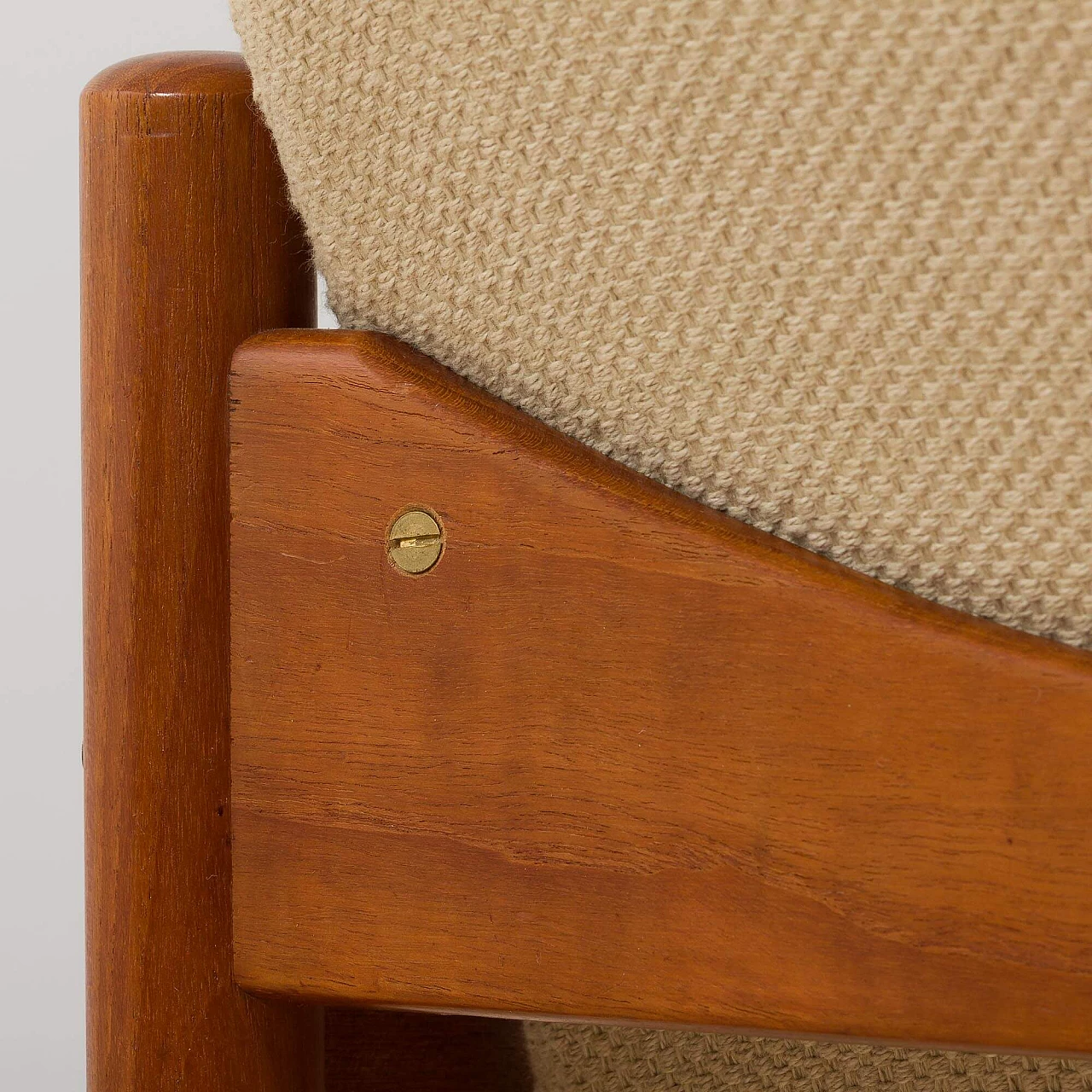 Danish teak chair in the style of Kai Kristiansen, 1960s 15