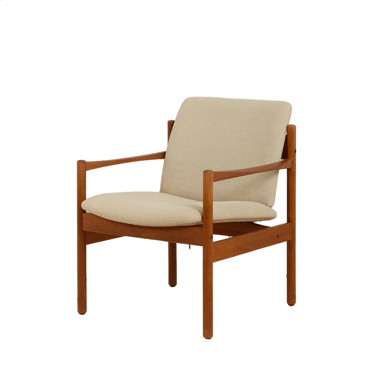 Danish teak chair in the style of Kai Kristiansen, 1960s 18