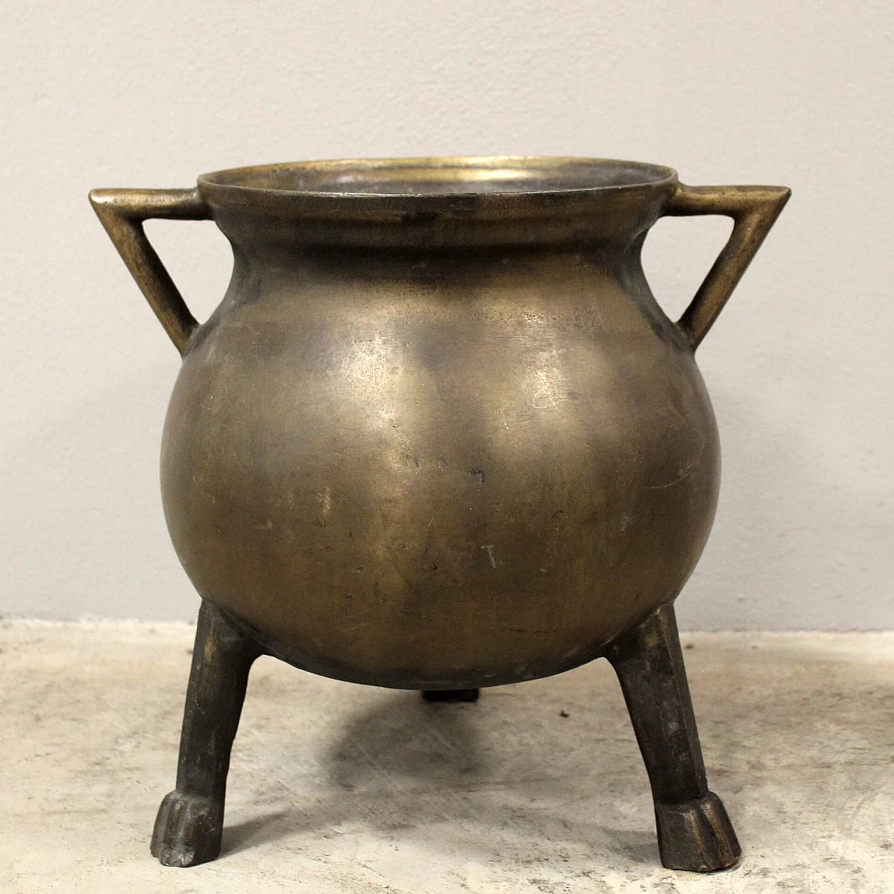 Vaso in bronzo tondeggiante, '800 3