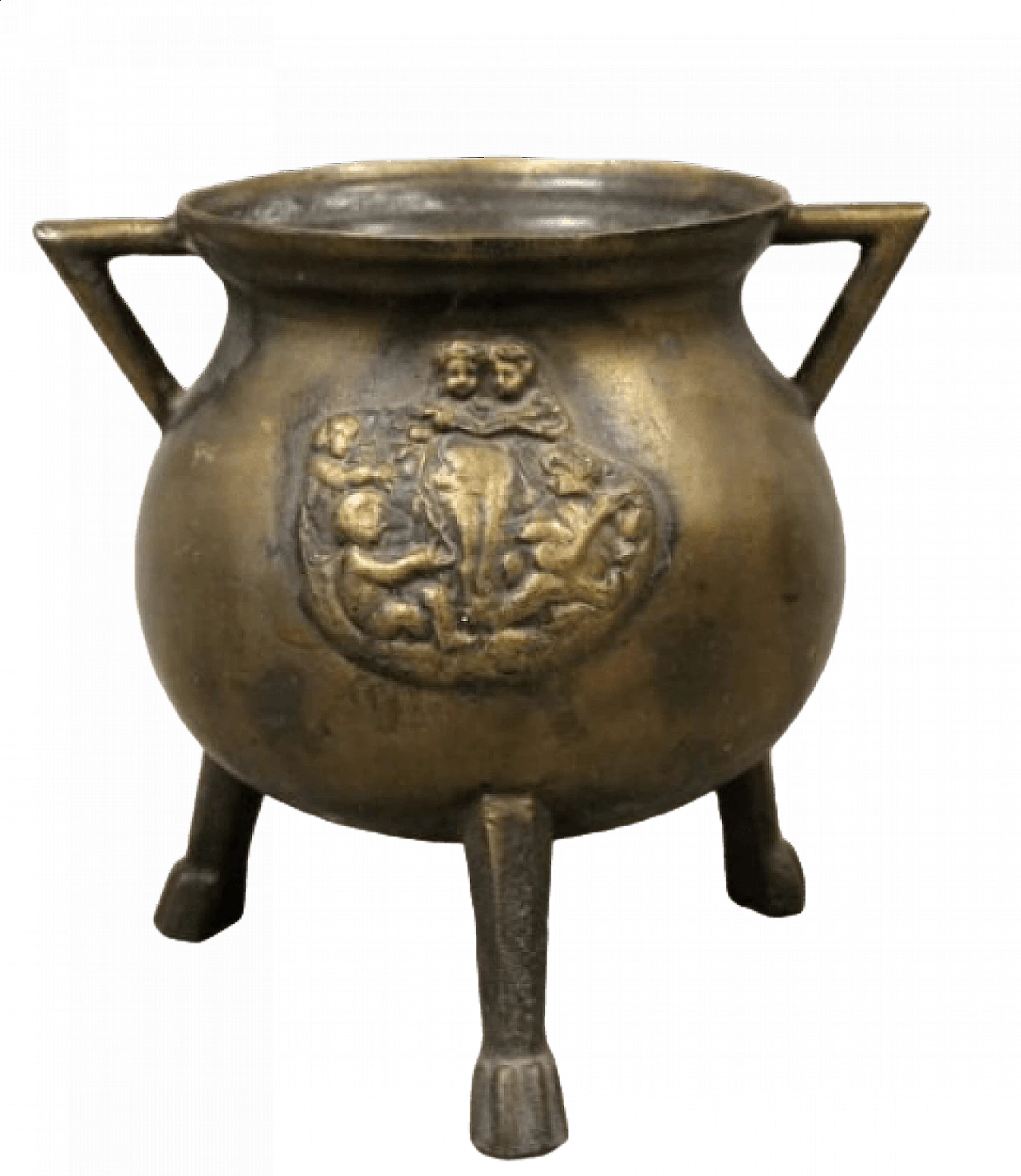 Vaso in bronzo tondeggiante, '800 7