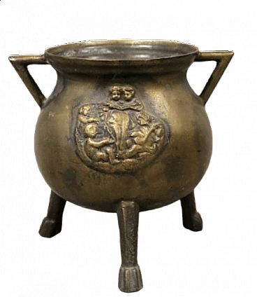 Vaso in bronzo tondeggiante, '800