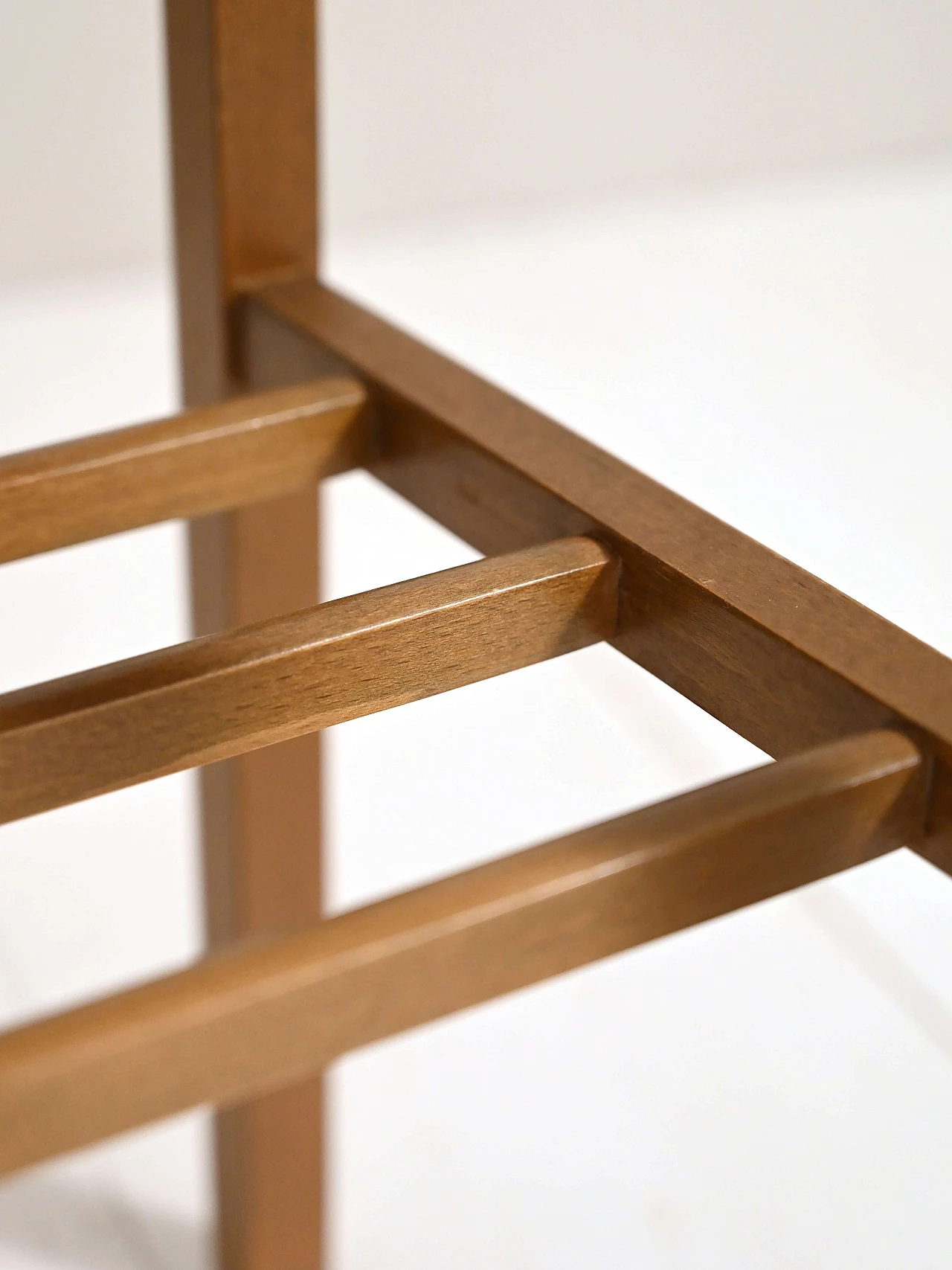 Birch and teak bedside table, 1960s 7