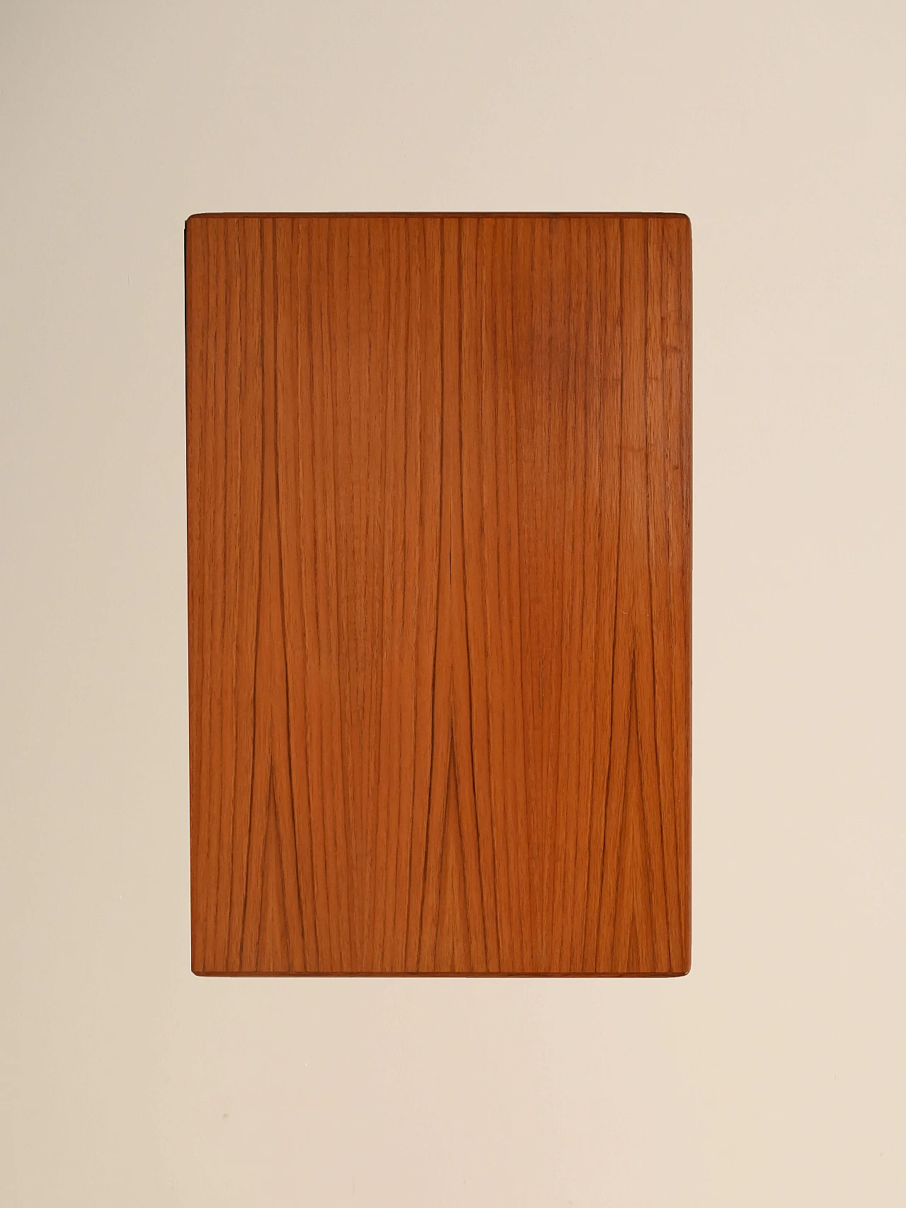 Birch and teak bedside table, 1960s 8