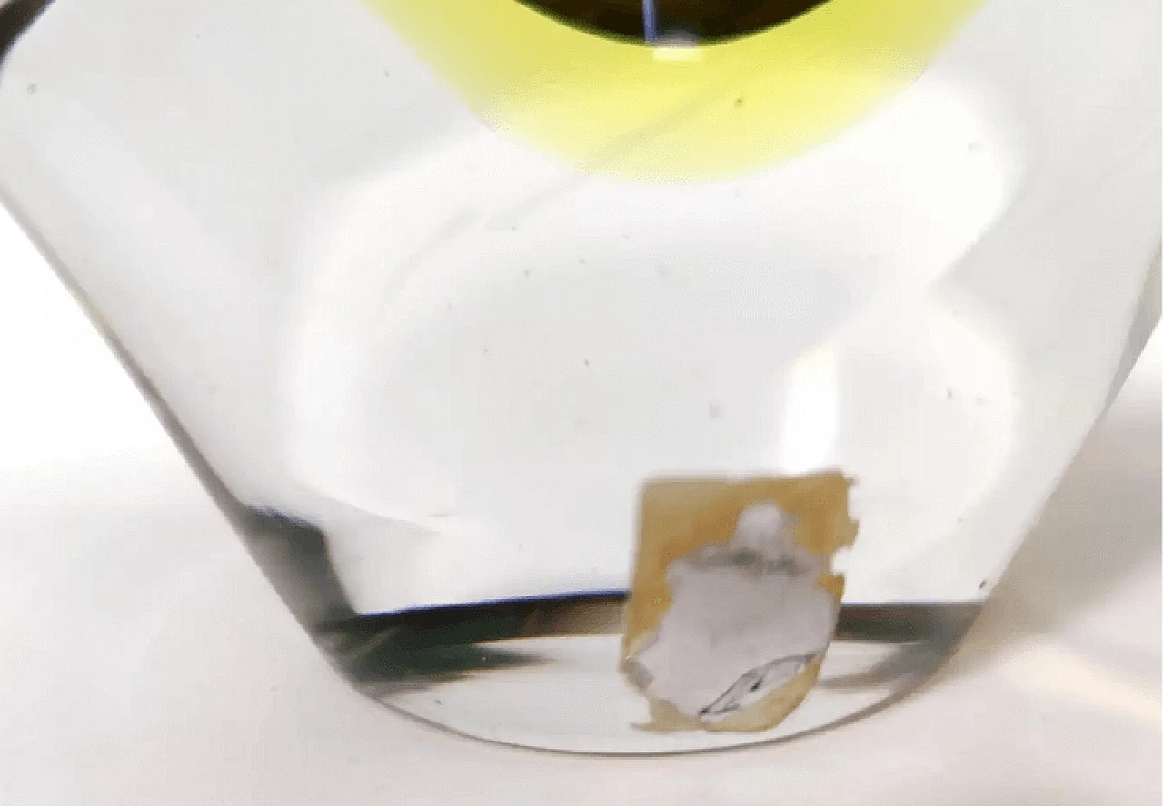 Murano submerged glass centerpiece by Seguso, 1960s 17