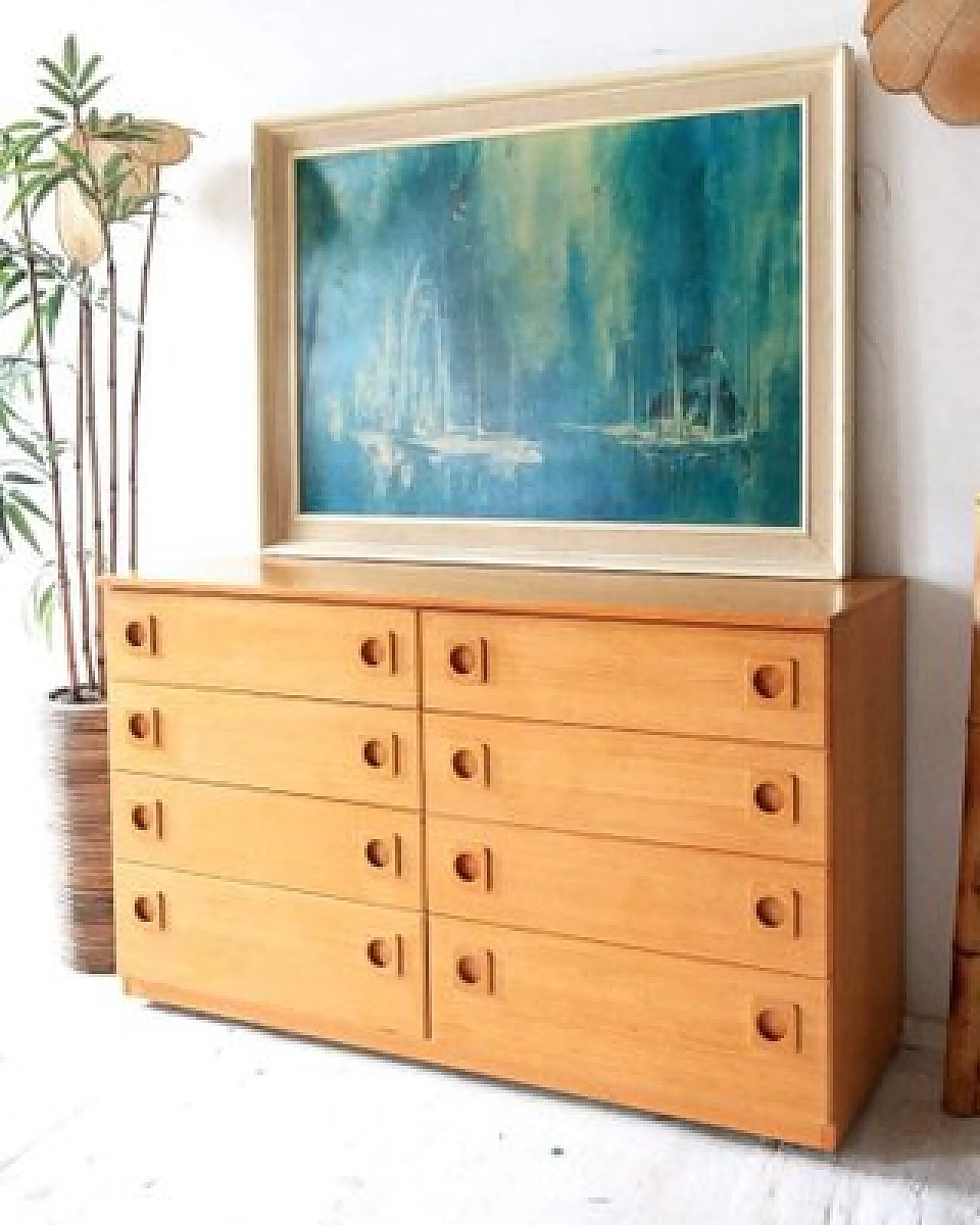 Credenza in teak restaurata, anni '60 4