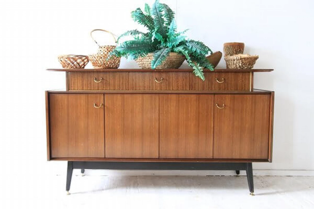 Credenza in teak di E Gomme per G Plan, anni '50 2