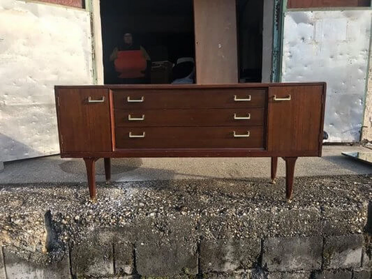 Credenza Tola in legno di Gomme per G Plan, anni '60 1