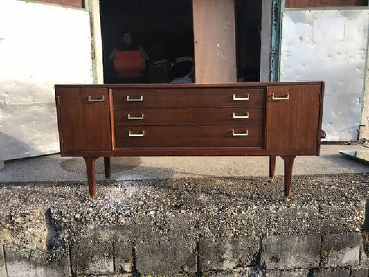 Credenza Tola in legno di Gomme per G Plan, anni '60 2