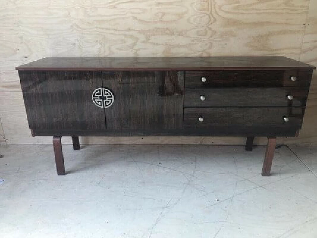 Credenza in palissandro di Schreiber, 1962 2