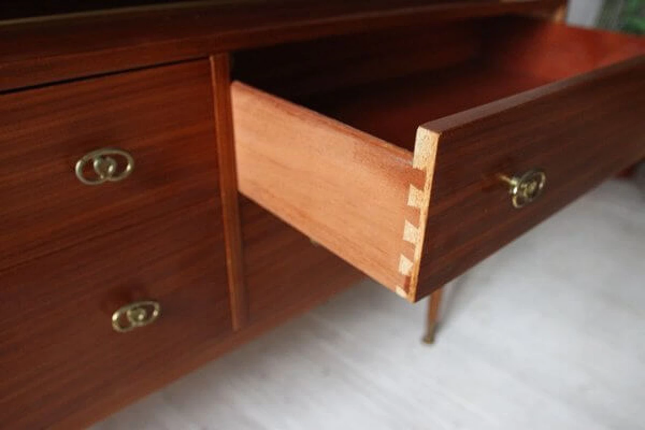 Credenza inglese con gambe in dansette, anni '60 8