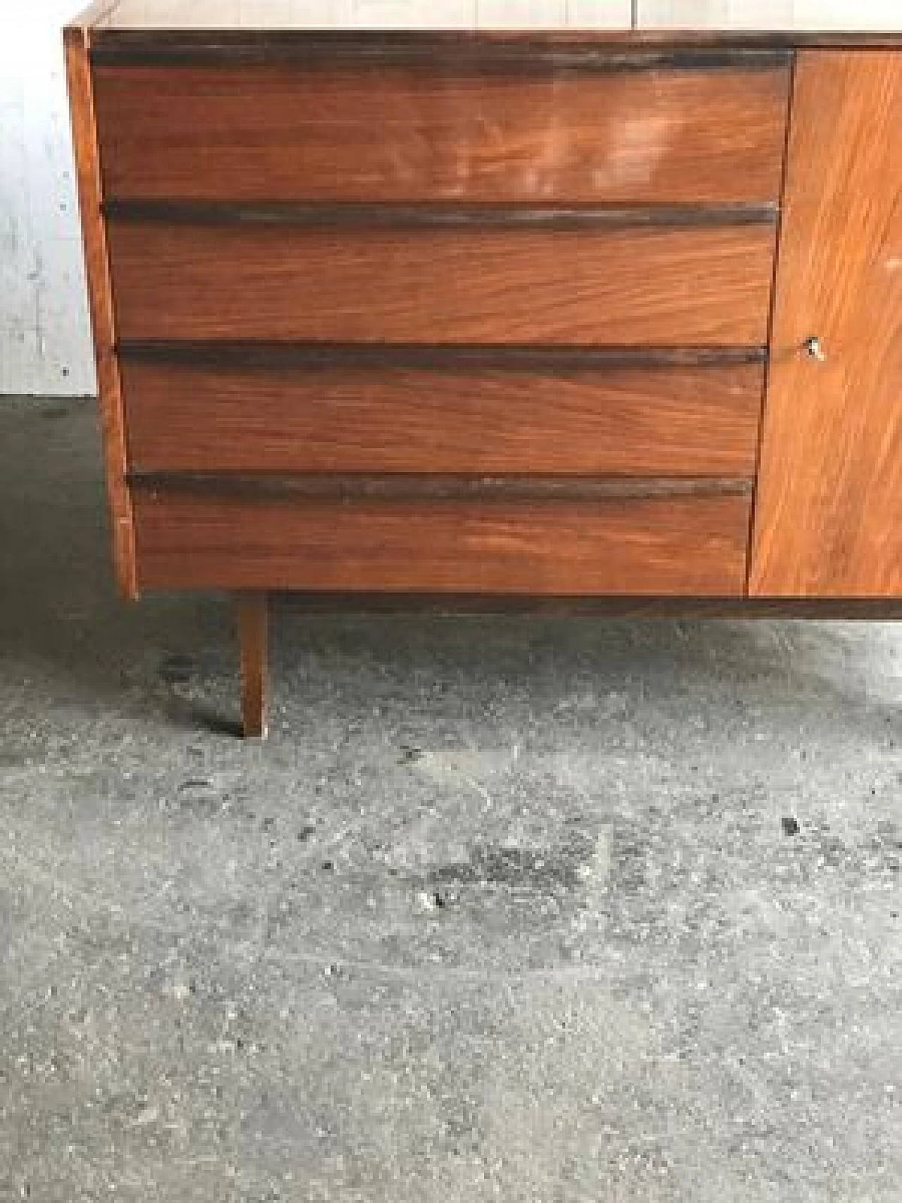 Credenza in legno di Interier Praha, anni '60 5