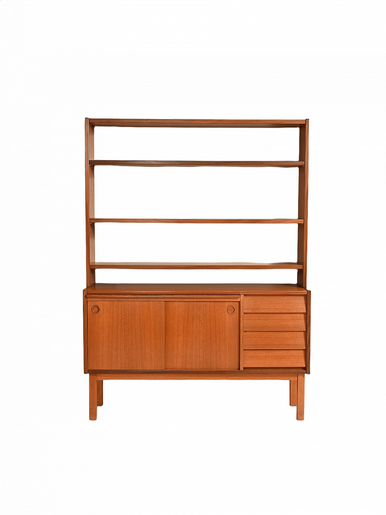 Bookcase with pull-out desk, 1960s 12