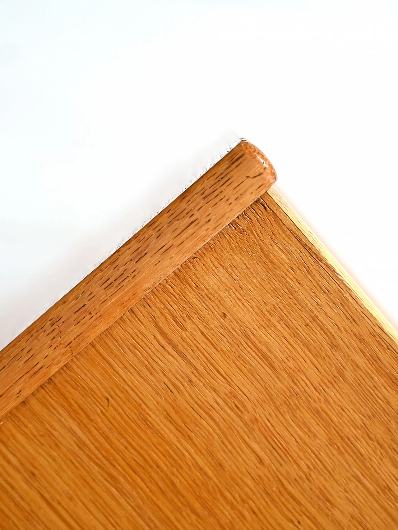 Bookcase in oak with sliding doors, 1960s 6