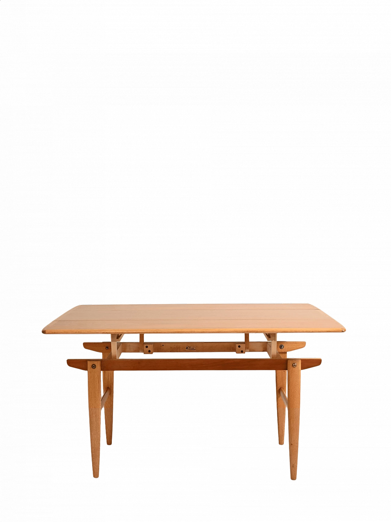 Tavolo alzabile in teak di AB Möbelfabriken, anni '60 8