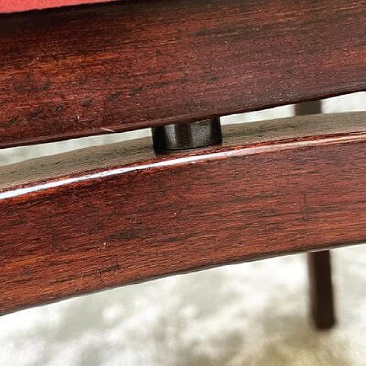 6 Mahogany chairs in the style of Ico Parisi, 1960s 10