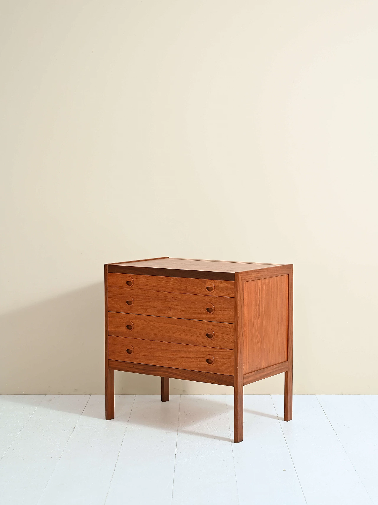 Cassettiera con toeletta e specchio, anni '60 6