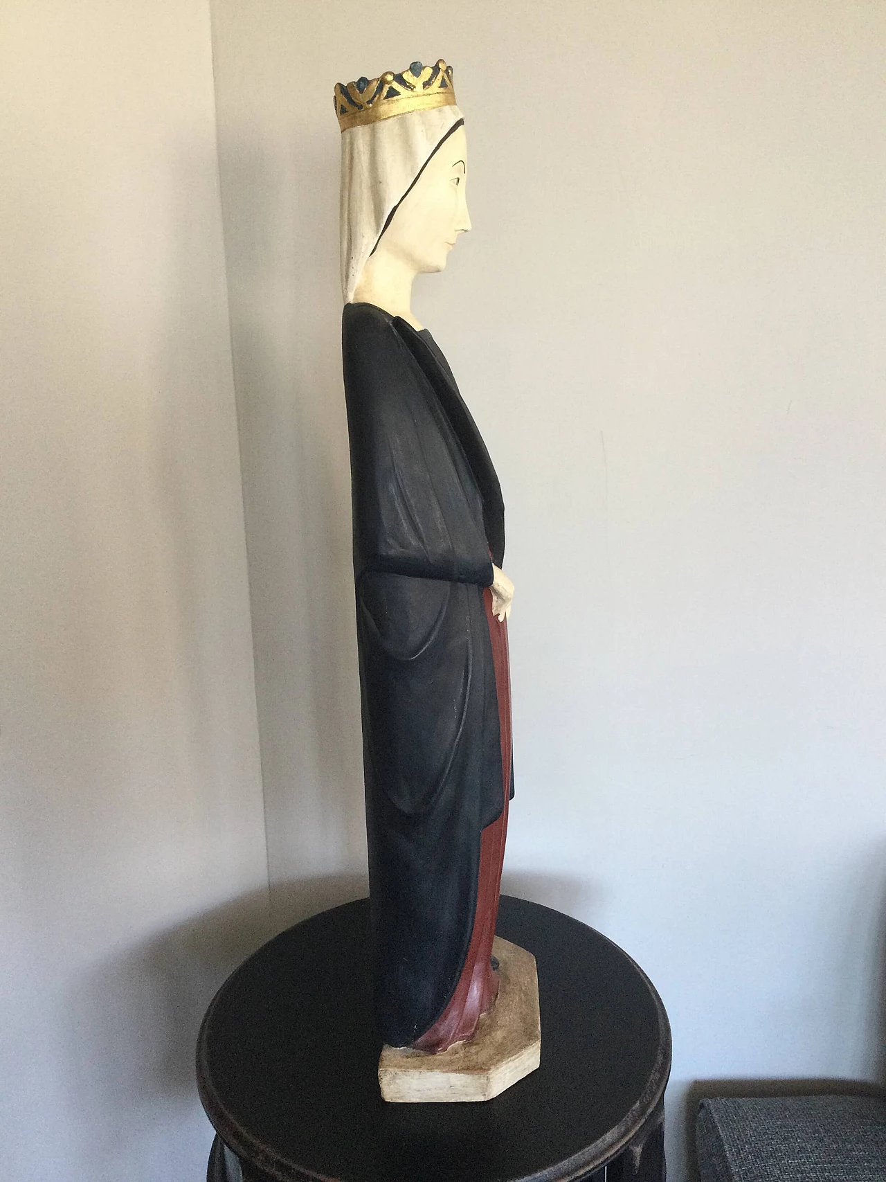 Santa Caterina, statua in terracotta, anni '80 3