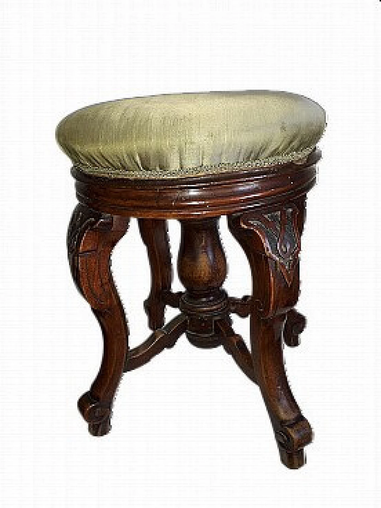 Piano stool in the Napoleon III style, 19th century 11