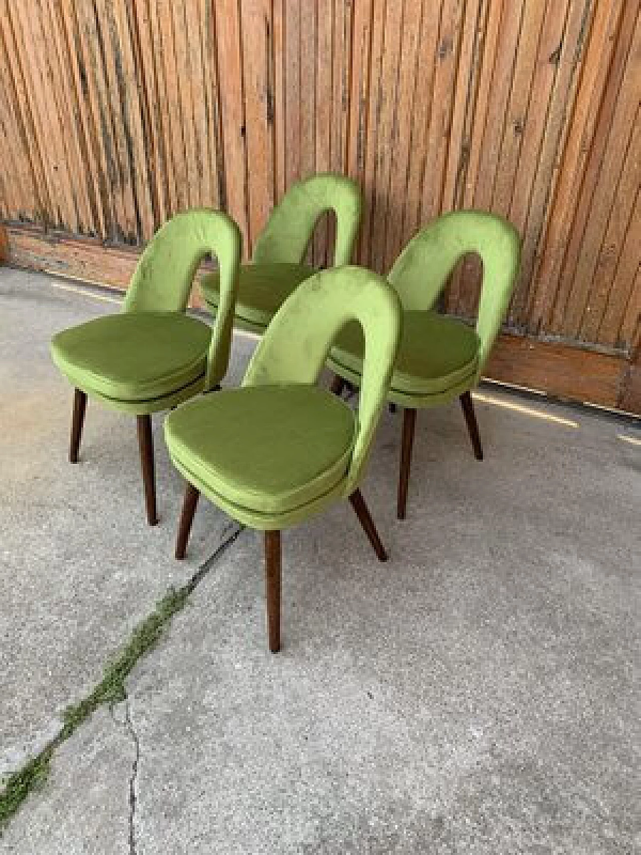 4 Chairs by Antonín Šuman for Tatra Nábytok, 1960s 2