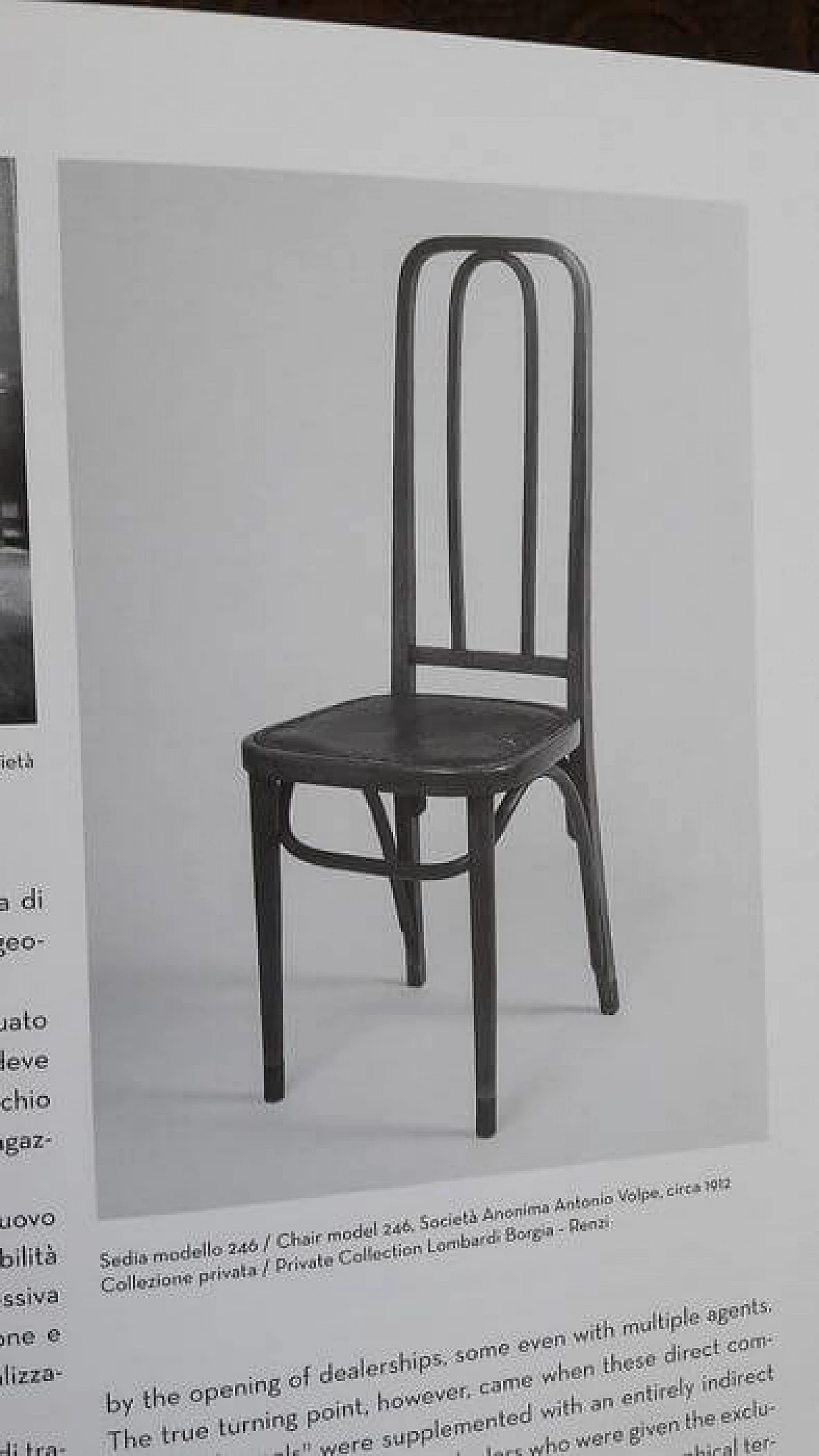 Chair 246 in blond beech manufactured by Società Antonio Volpe, 20th century 9
