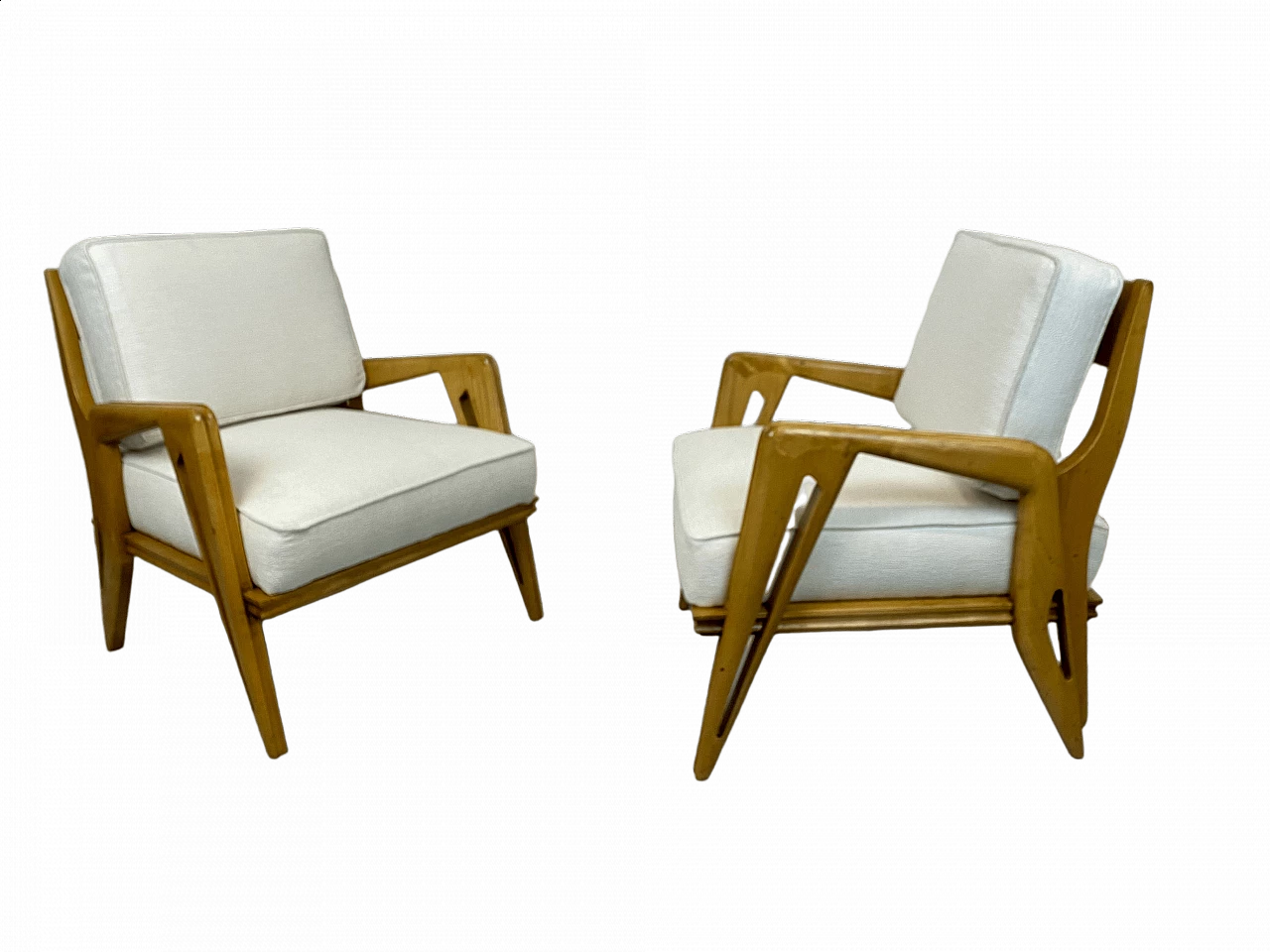 Pair of armchairs by Franco Campi and Carlo Graffi, 1960s 13