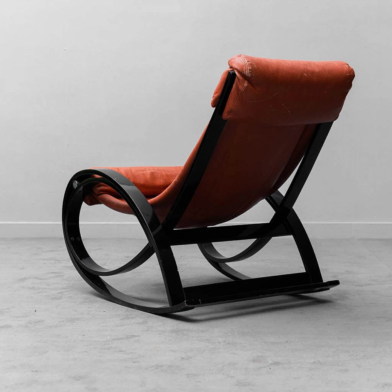 Sgarsul rocking chair by Gae Aulenti for Poltronova, 1960s 7