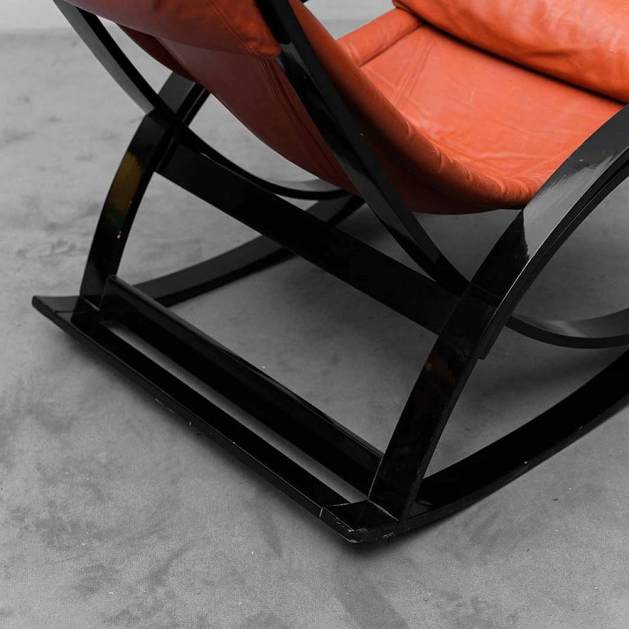 Sgarsul rocking chair by Gae Aulenti for Poltronova, 1960s 8