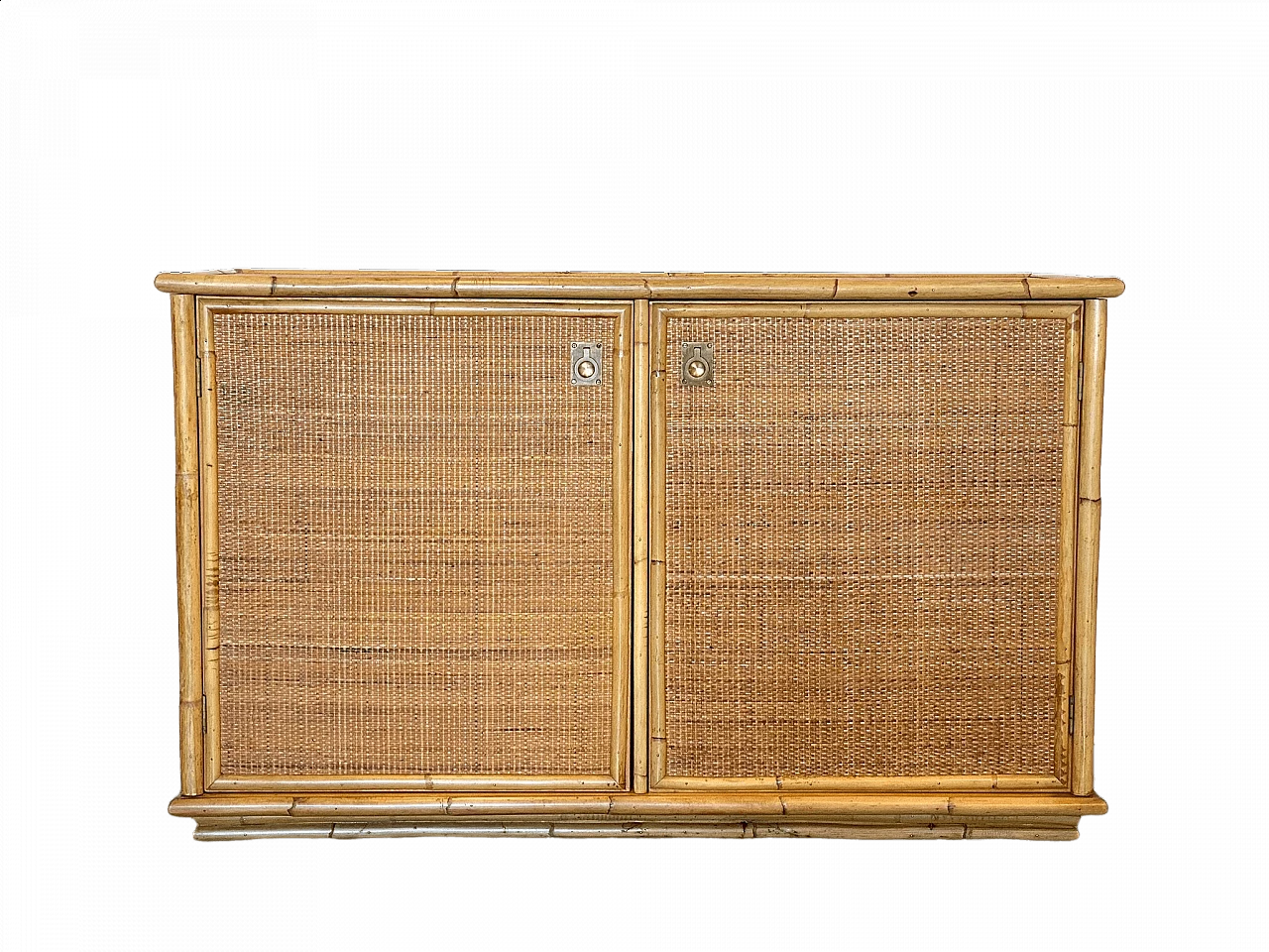 Wicker sideboard by Dal Vera, 1970s 10