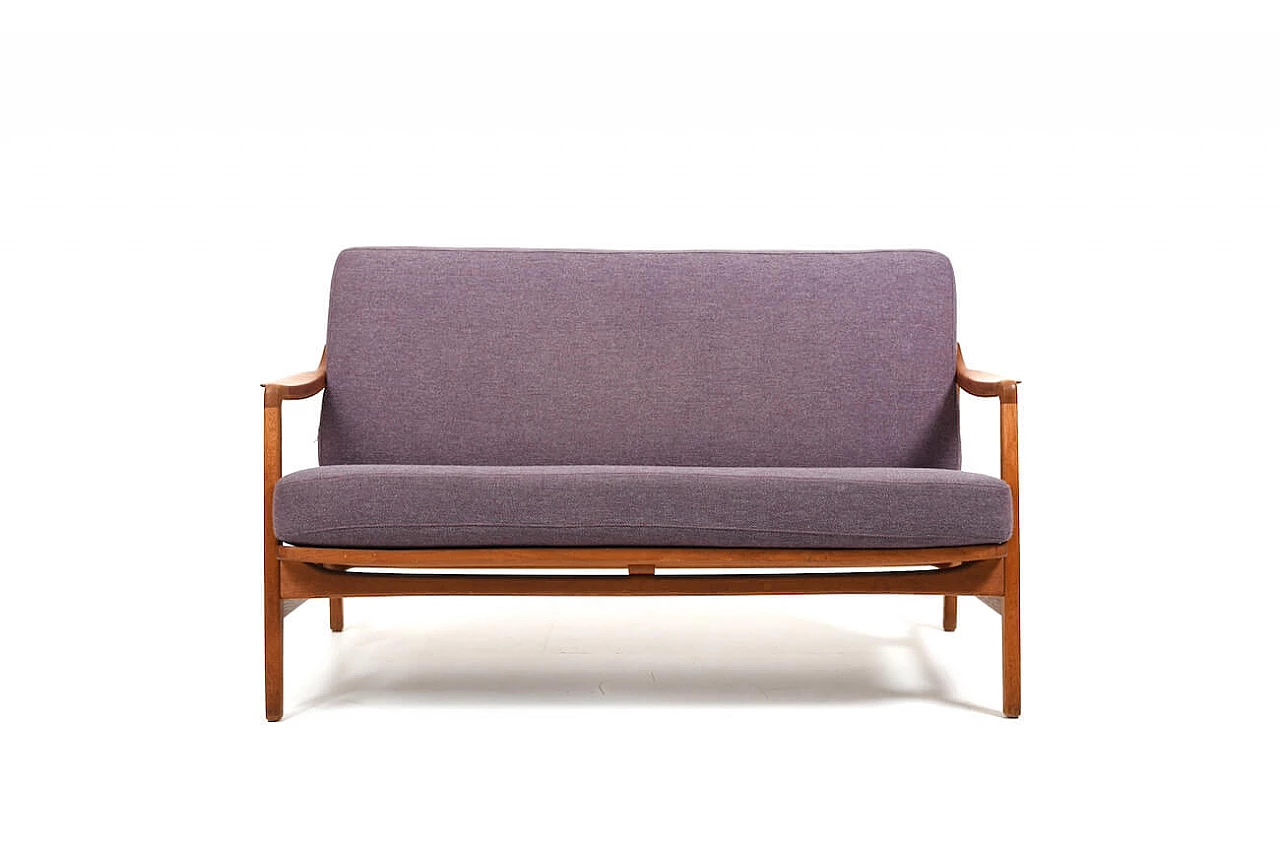 Divano di Tove & Edward Kindt-Larsen con poltrone, anni '50 3