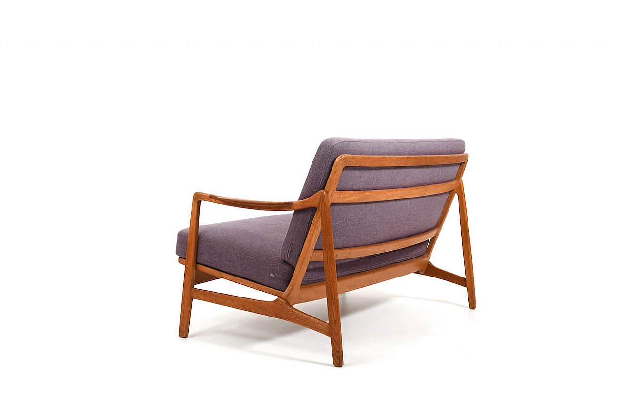 Divano di Tove & Edward Kindt-Larsen con poltrone, anni '50 6