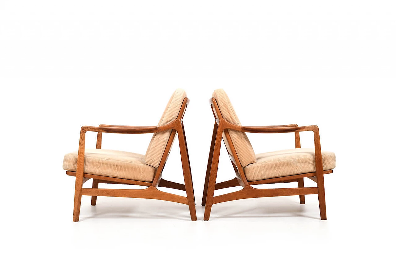 Divano di Tove & Edward Kindt-Larsen con poltrone, anni '50 8