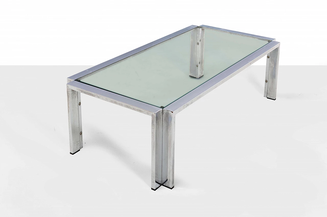 Crystal table by Romeo Rega, 1970s 2