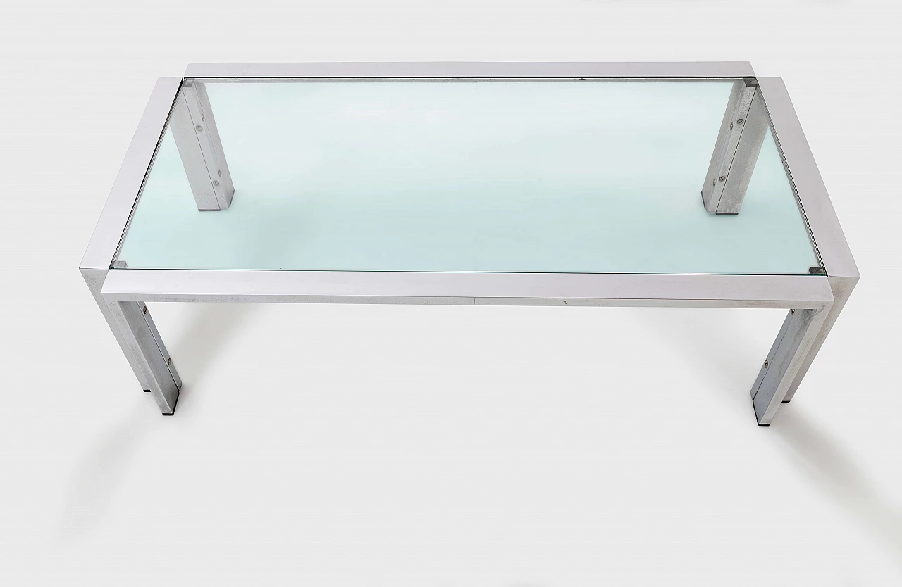 Crystal table by Romeo Rega, 1970s 4