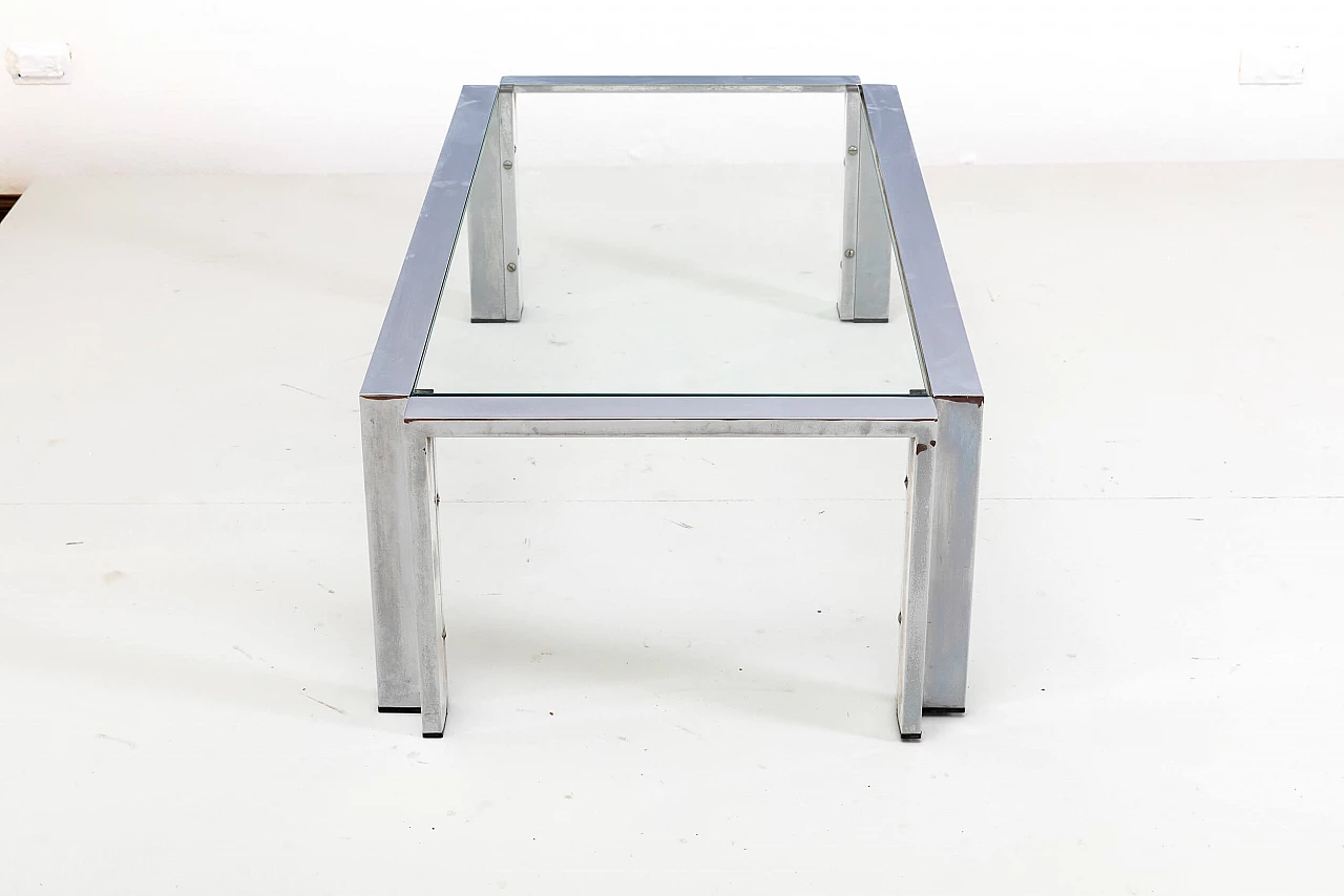 Crystal table by Romeo Rega, 1970s 8