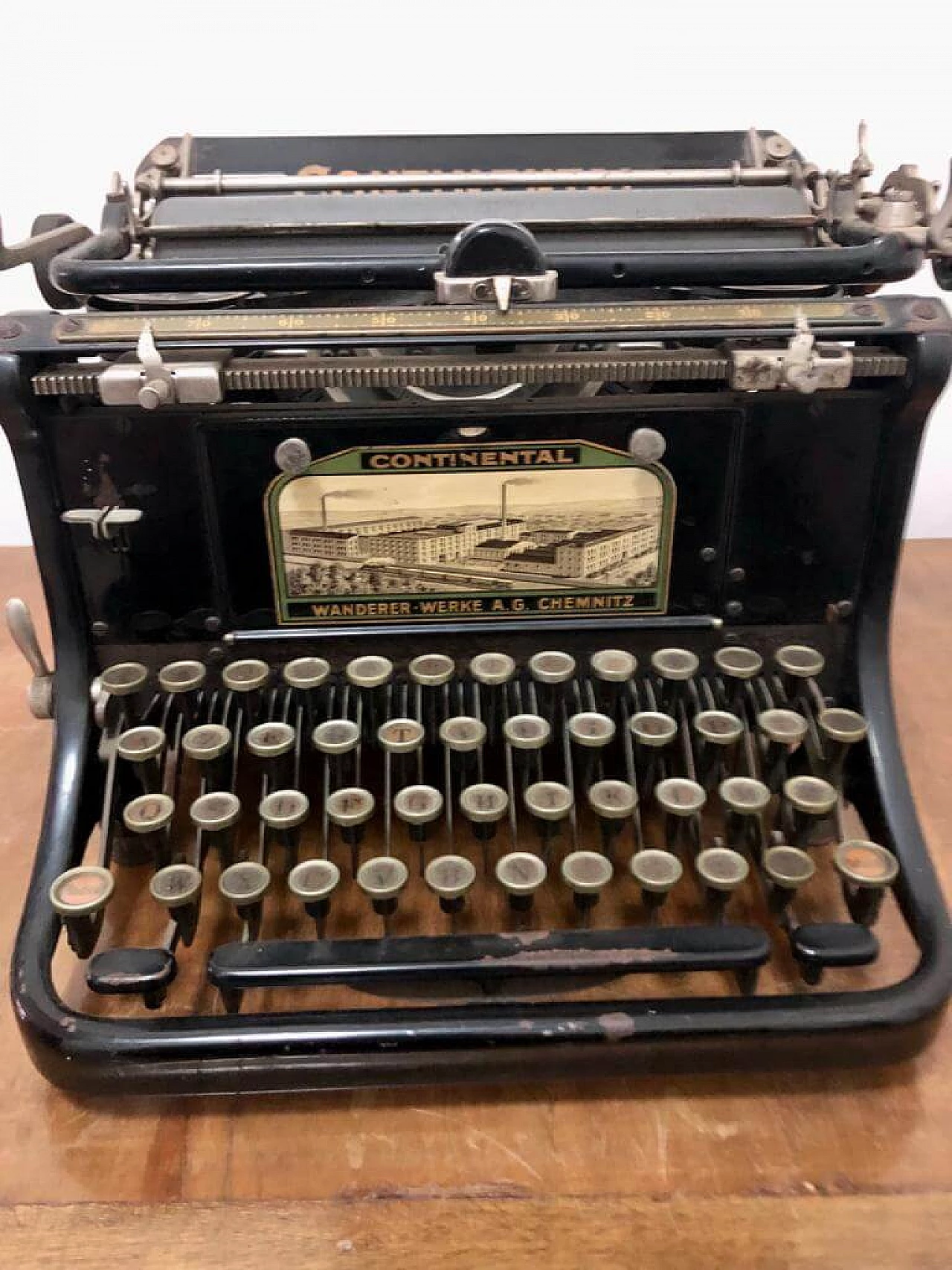 Continental typewriter by Wanderer-Werke, 1910s 2