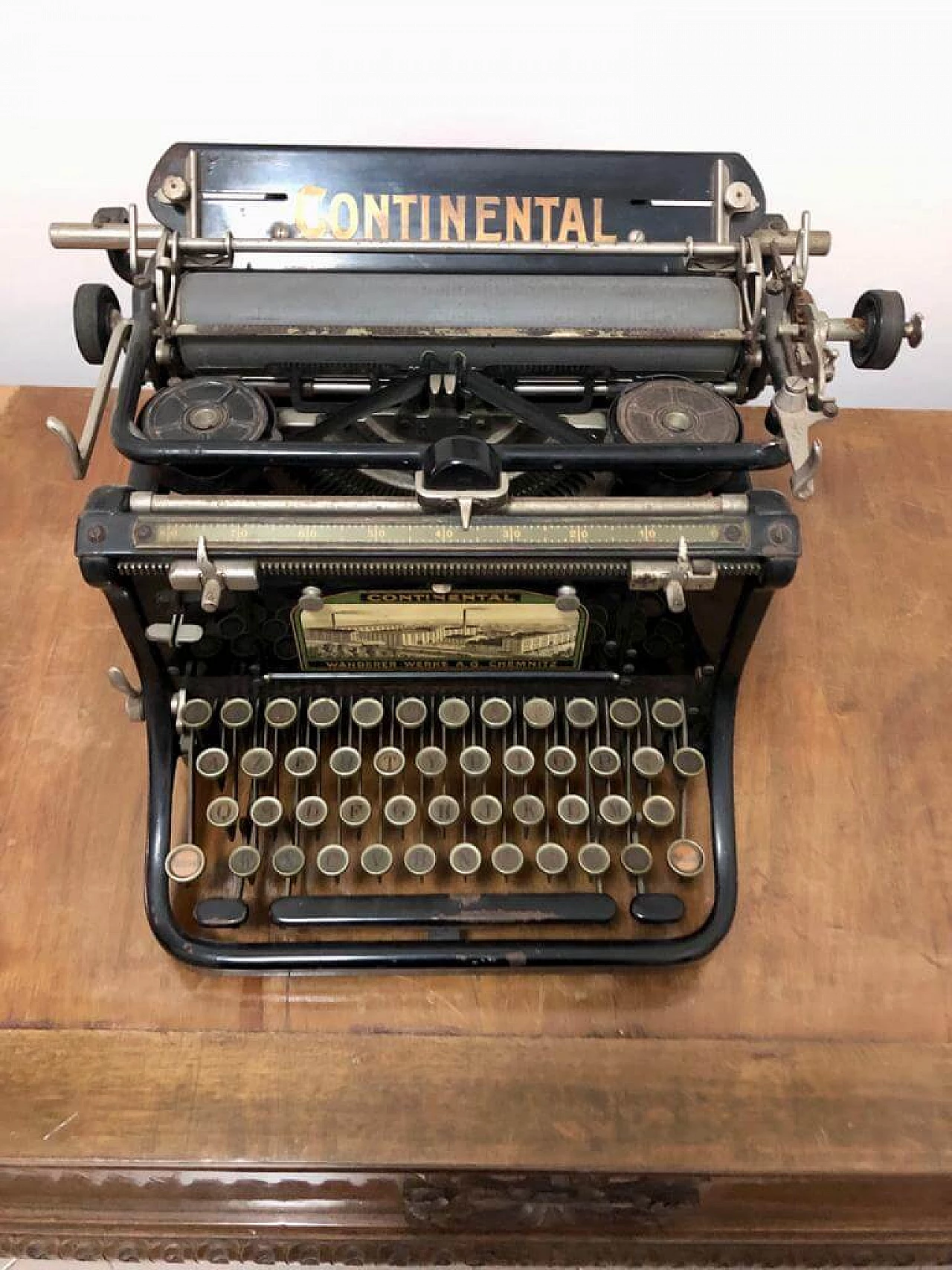 Continental typewriter by Wanderer-Werke, 1910s 3