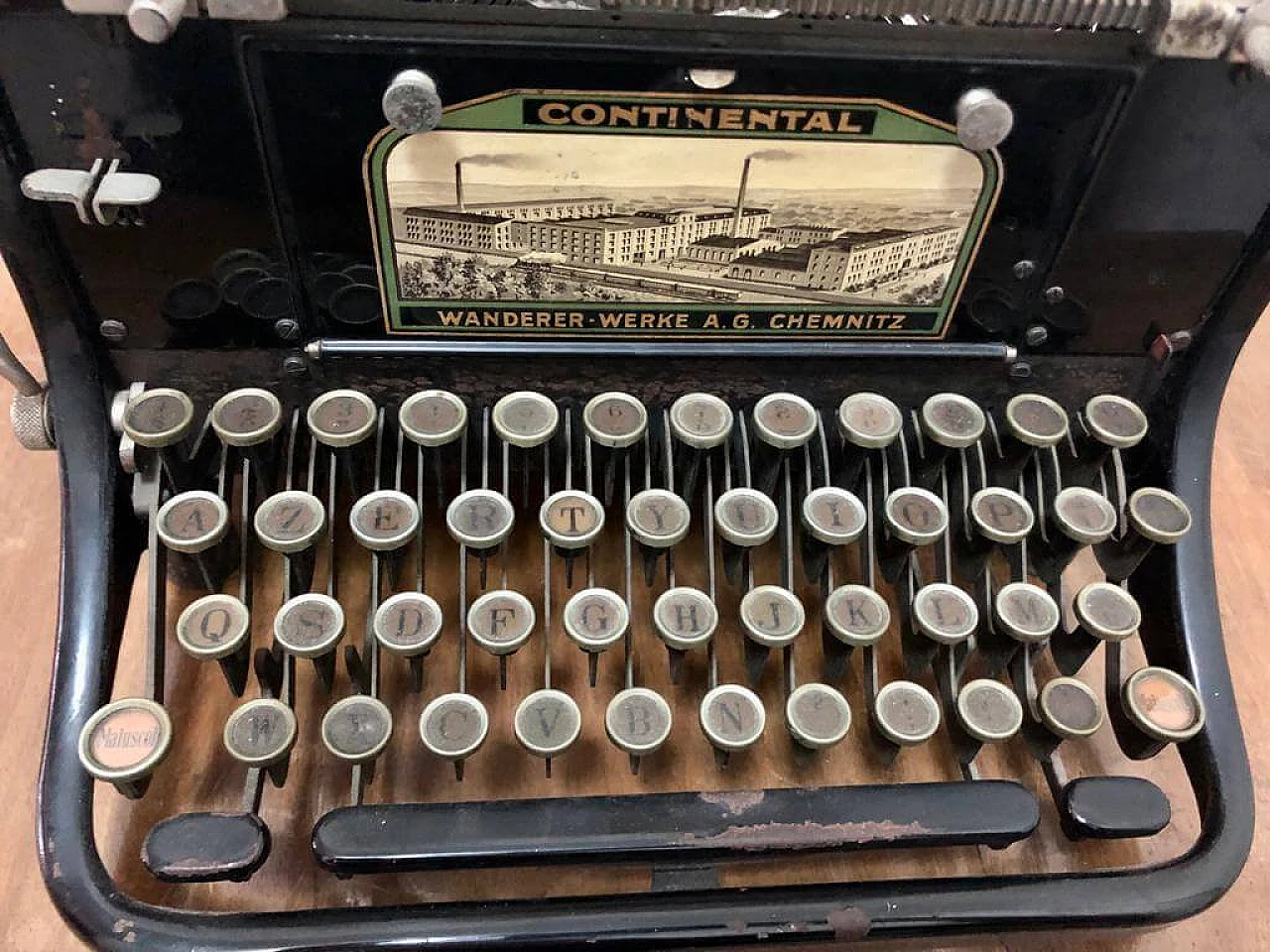 Continental typewriter by Wanderer-Werke, 1910s 4