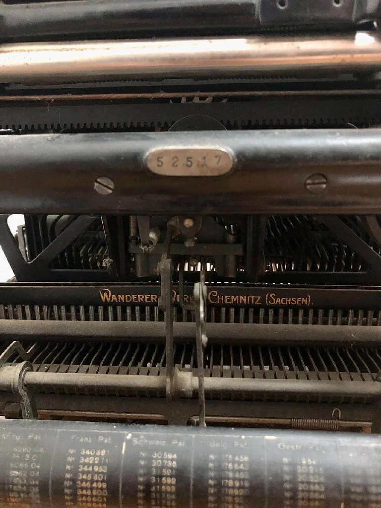 Macchina da scrivere Continental di Wanderer-Werke, anni '10 7