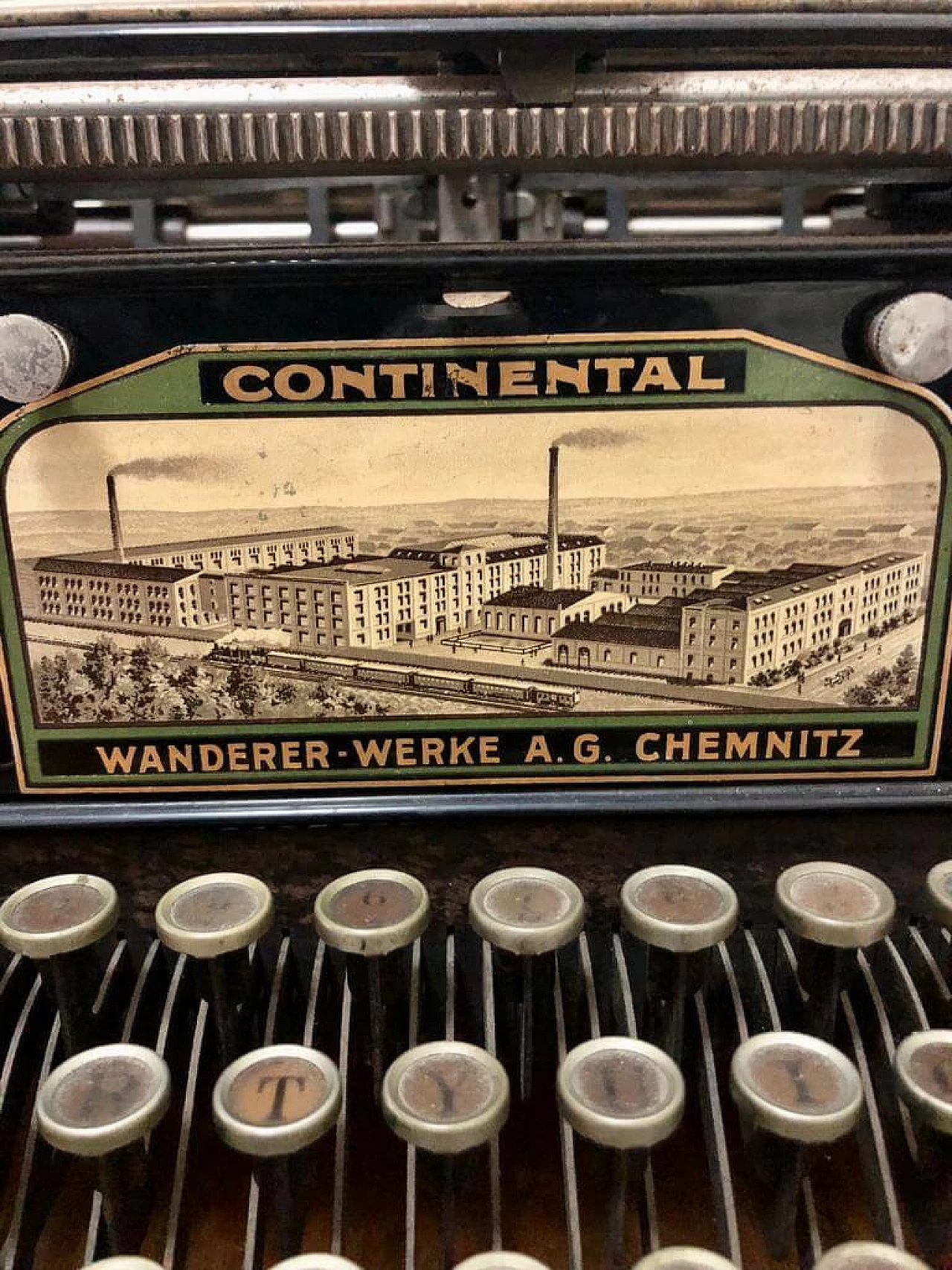 Macchina da scrivere Continental di Wanderer-Werke, anni '10 9