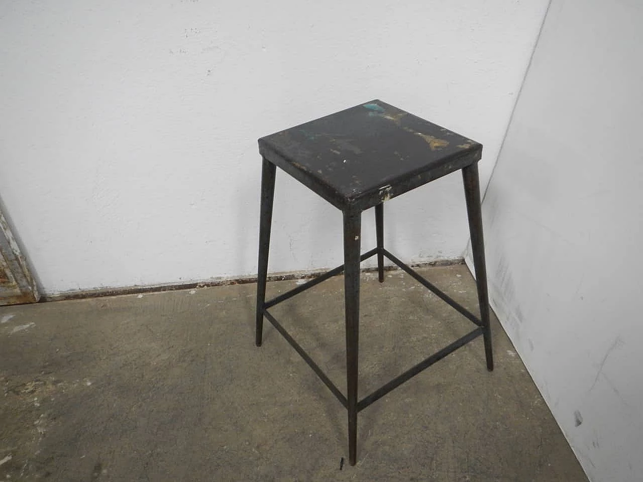 Iron stool, 1970s 6