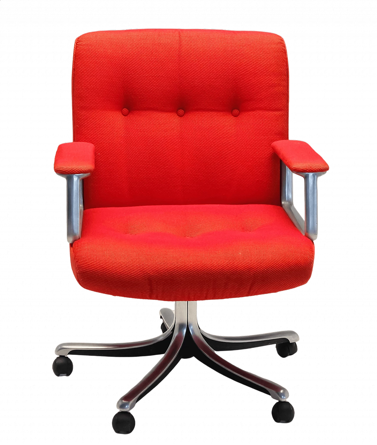 P128 office chair by Osvaldo Borsani, 1970s 12