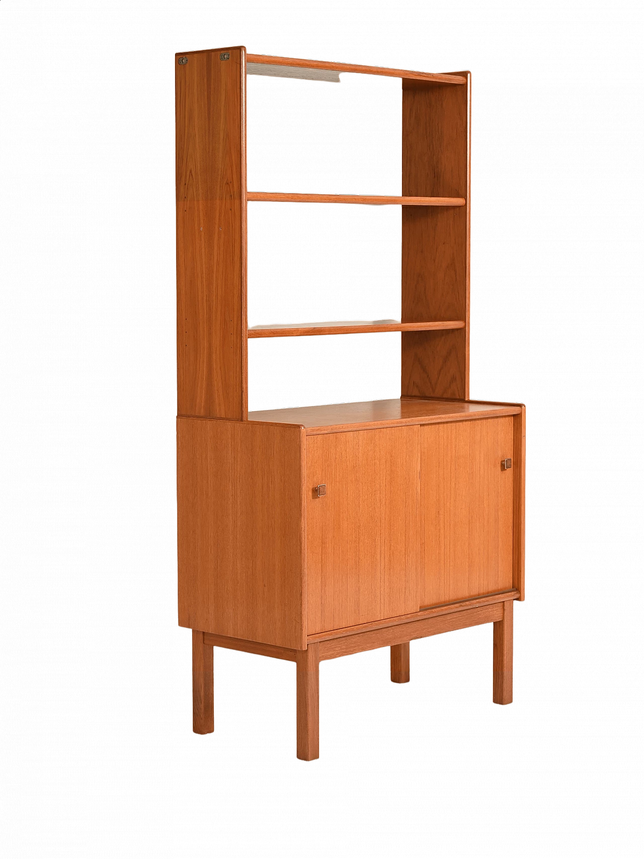 Two-pieces teak bookcase, 1950s 11