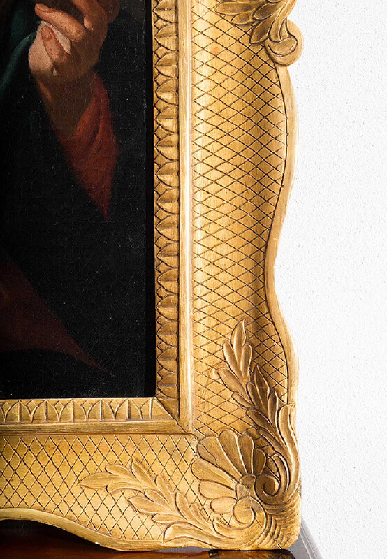 Oil on canvas depicting Madonna and sleeping child, 18th century 4