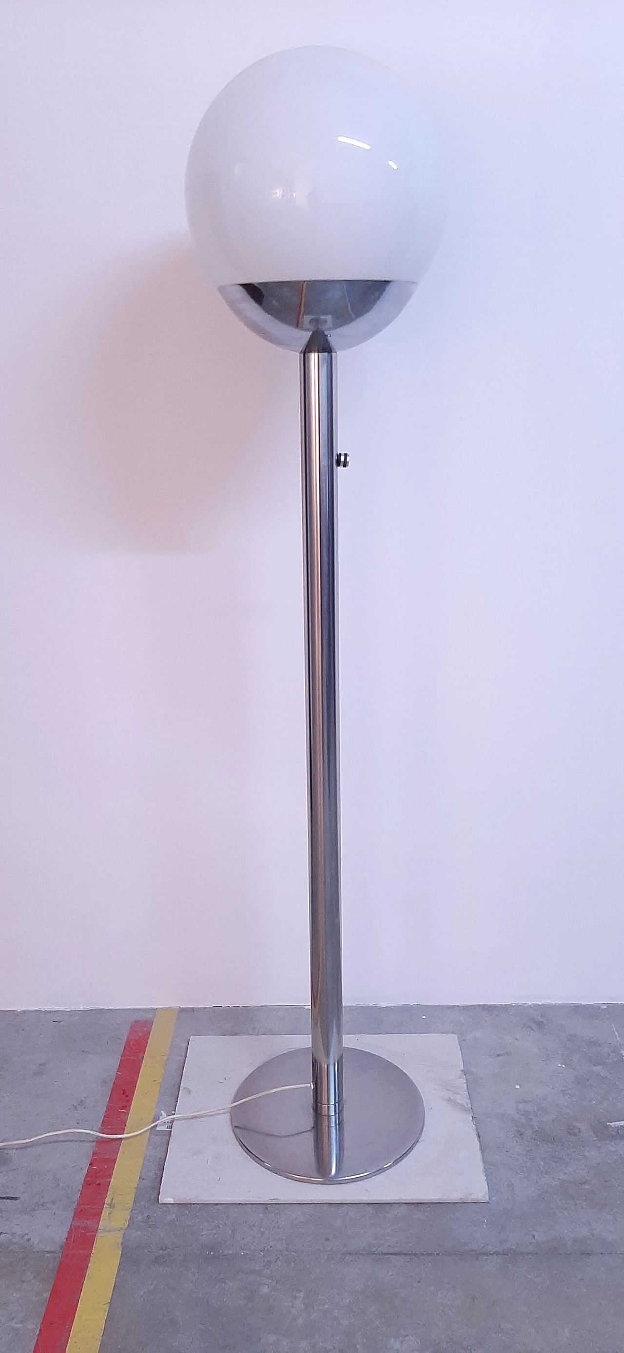 P428 floor lamp by Pia Guidetti Crippa for Luci Glass, 1970s 1