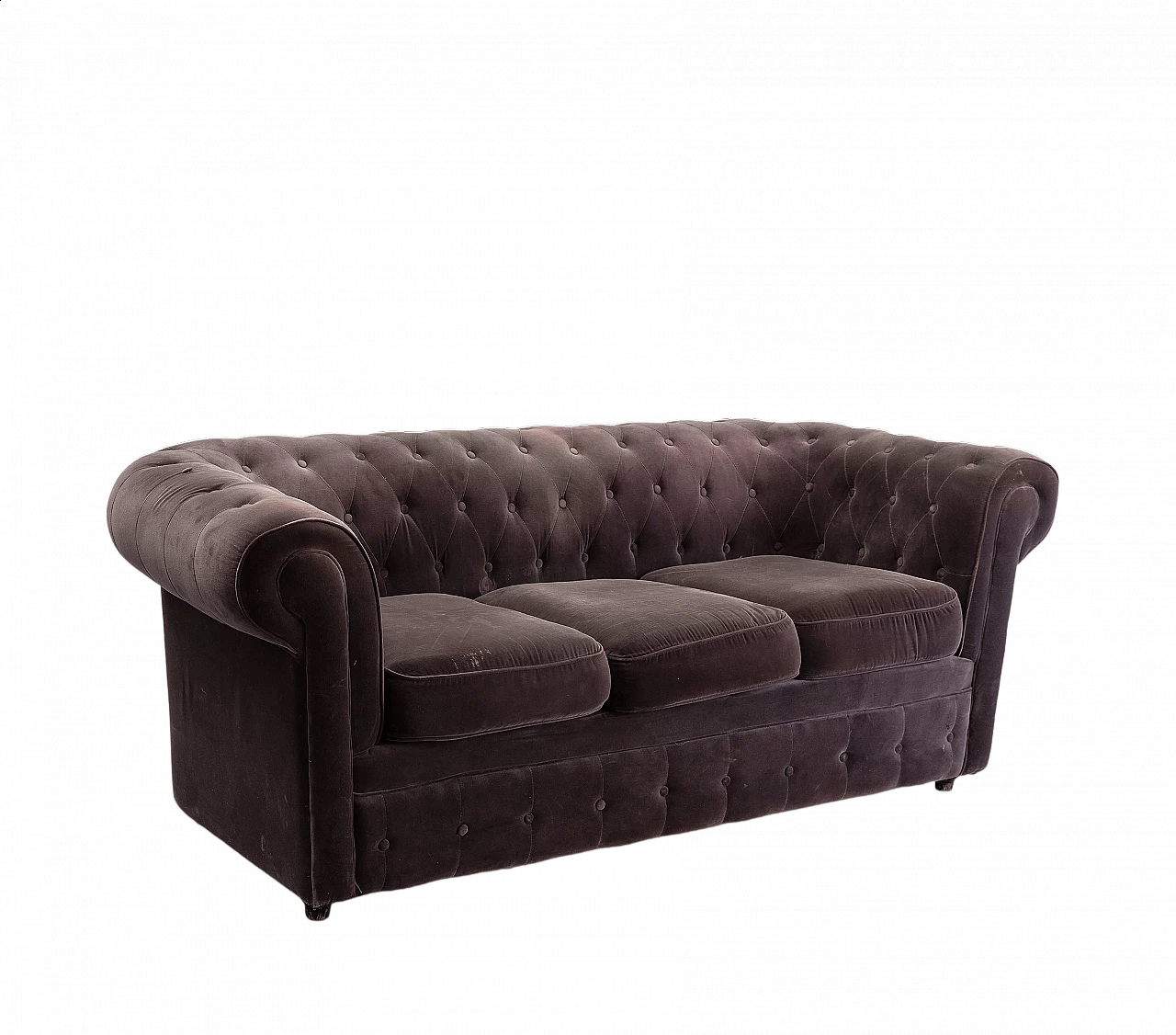 Divano Chester di Poltrona Frau in velluto 8