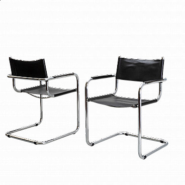 Pair of Stam & Breuer chairs by Marcel Breuer, 1970s