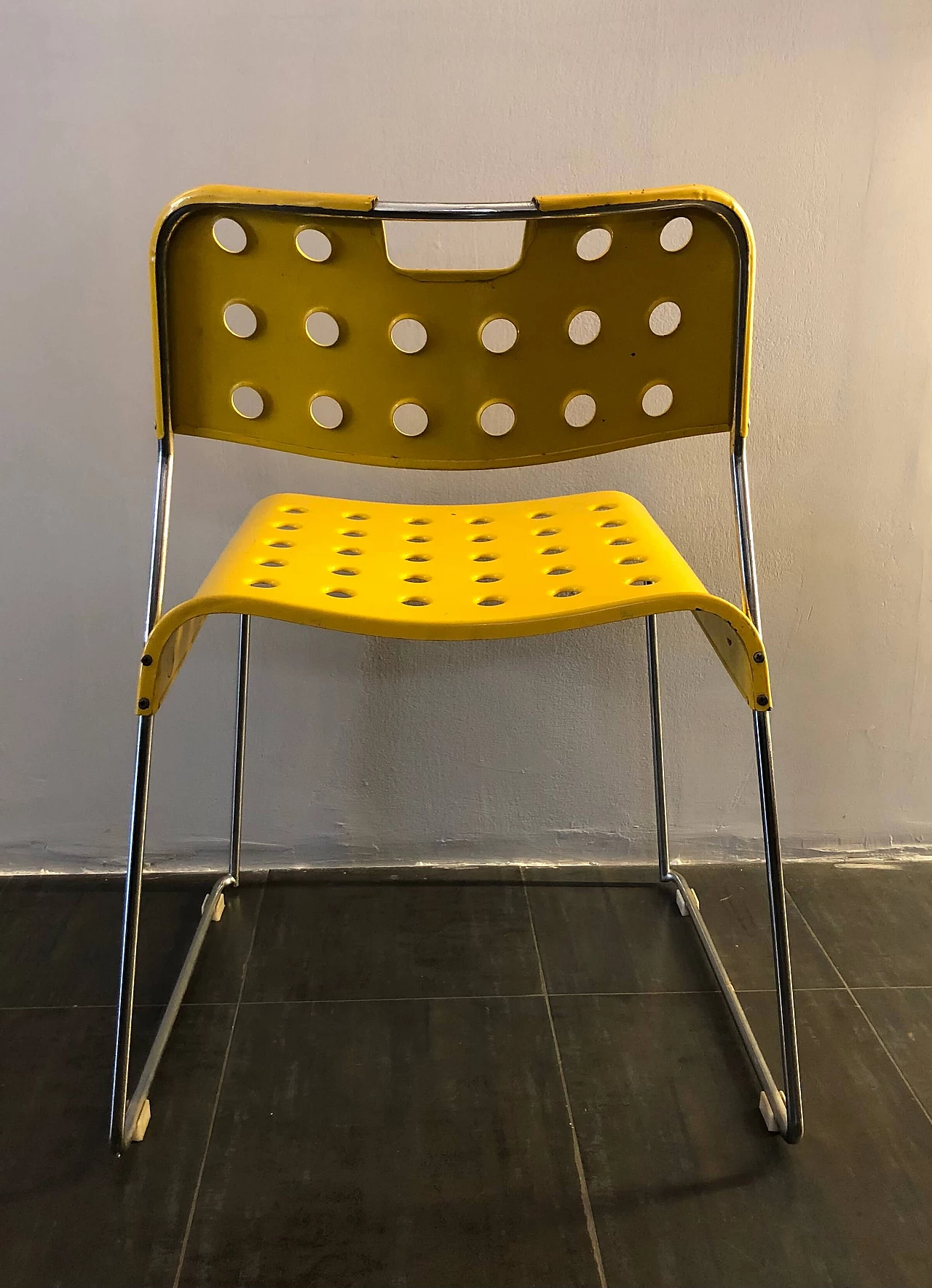 4 Omstak chairs by Kinsman for Bieffeplast, 1970s 5
