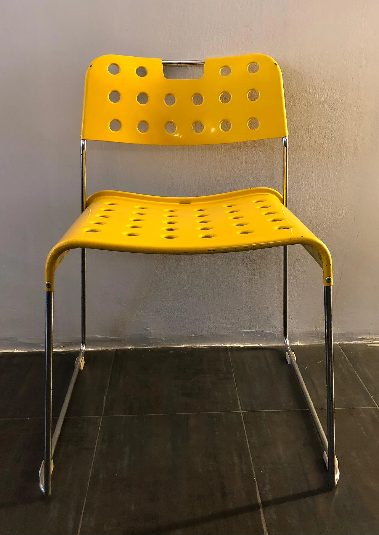 4 Omstak chairs by Kinsman for Bieffeplast, 1970s 7
