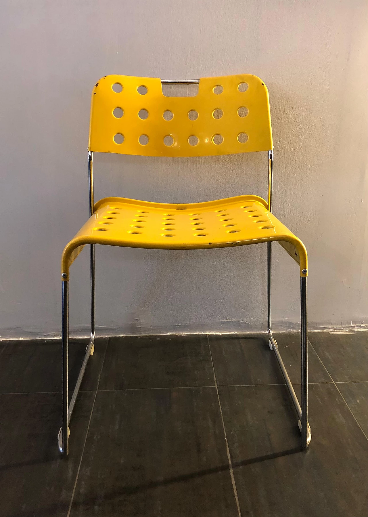 4 Omstak chairs by Kinsman for Bieffeplast, 1970s 11